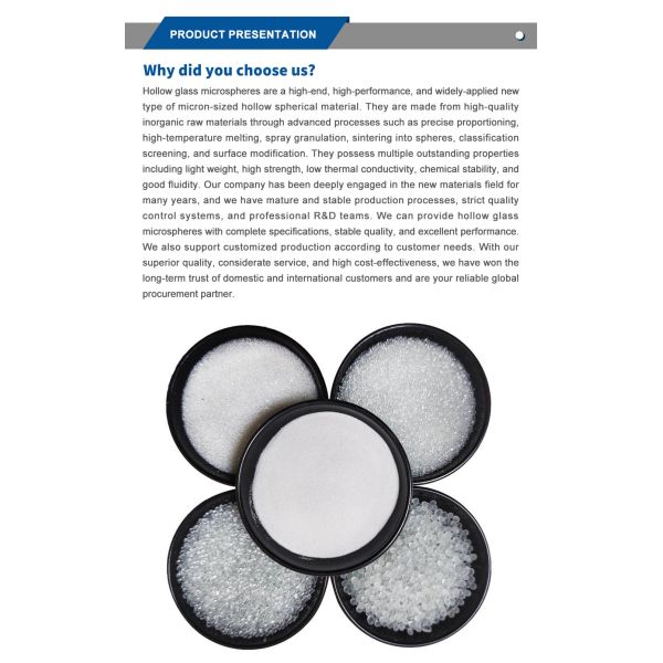 Hollow Glass Microspheres High-Performance Anti-Corrosion & Thermal Insulation Filler for Marine Vessels and Industrial Tanks
