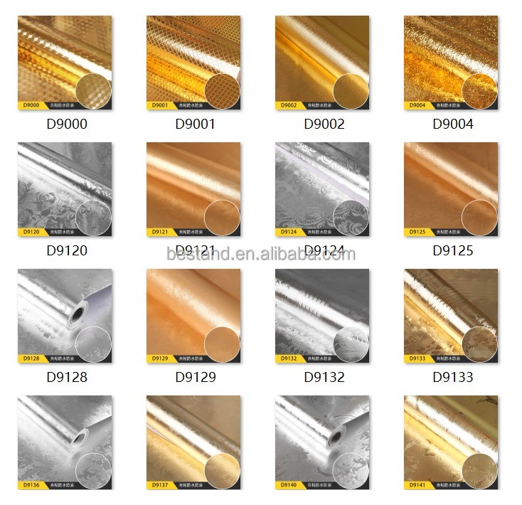 Decorative Wallpaper Roll Waterproof Adhesive Wallpaper Suppliers 3D Wall Paper
