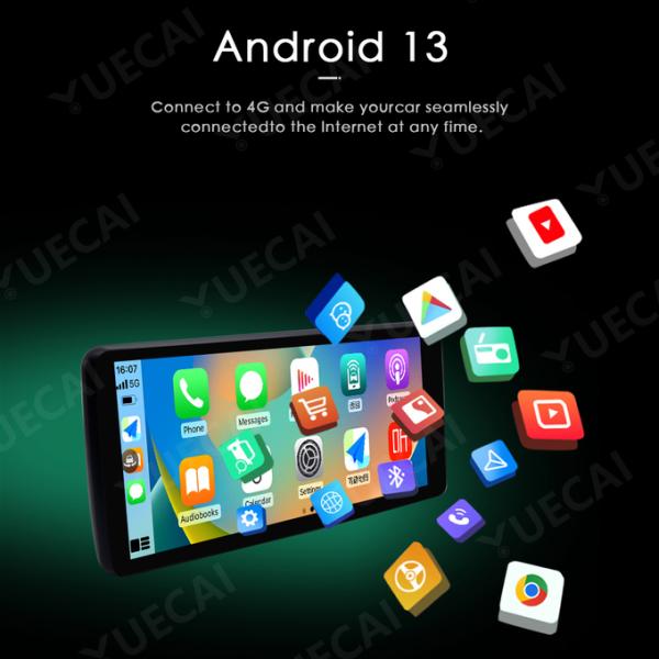 QLED Display Car DVD Player Carplay Android Auto Mazda3