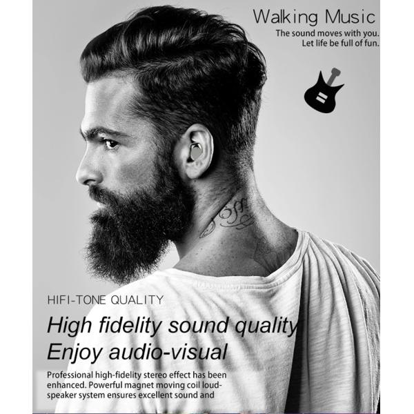 True Wireless Stereo Earphones Hi-Fi Stereo IPX5 cordless earphones for iphone