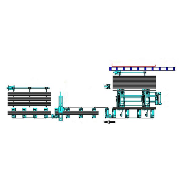 Square Welded Erw Steel Tube Packaging Machine Pipe Packaging Systems