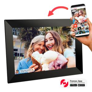 Quality 8/10 inch digital photo album wifi touch screen digital photo frame,digital cloud frame with frameo app remote update wholesale