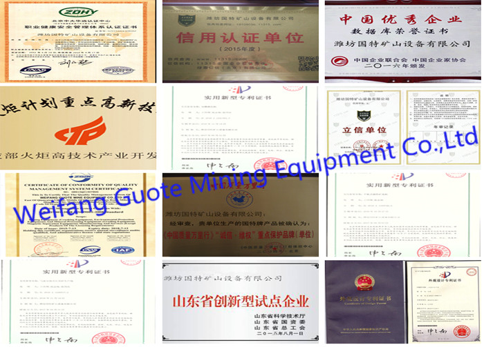 Small Scale Gold Mining Equipment of Magnetic Separator with 5-20tons Capacity