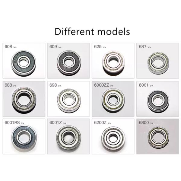 High Reliability Deep Groove Ball Bearings Durable Electric Motor Bearing