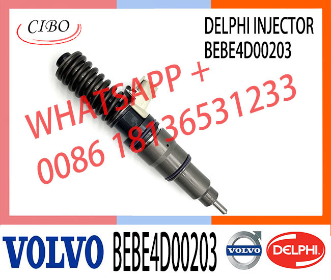 Diesel Engine Fuel Common Rail Injector 20497849 BEBE4D00203 BEBE4D00003 for VOL FH12 TRUCK 425 / 435 BHP