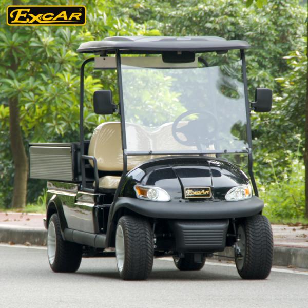 2 Seater Electric Golf Utility Carts Electric Hotel Buggy Car with Aluminium Cargo