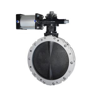 Aluminum Alloy Butterfly Valve Lightweight For Admixture Liquid