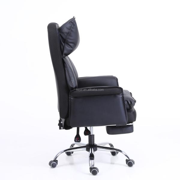 Y-SEATER D12 Professional Leather Office Executive Chair with Adjustable Waist Pillow