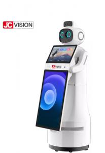 Quality JCVISION Thermal Imaging Reception Robot Visitor Management Humanoid Service wholesale