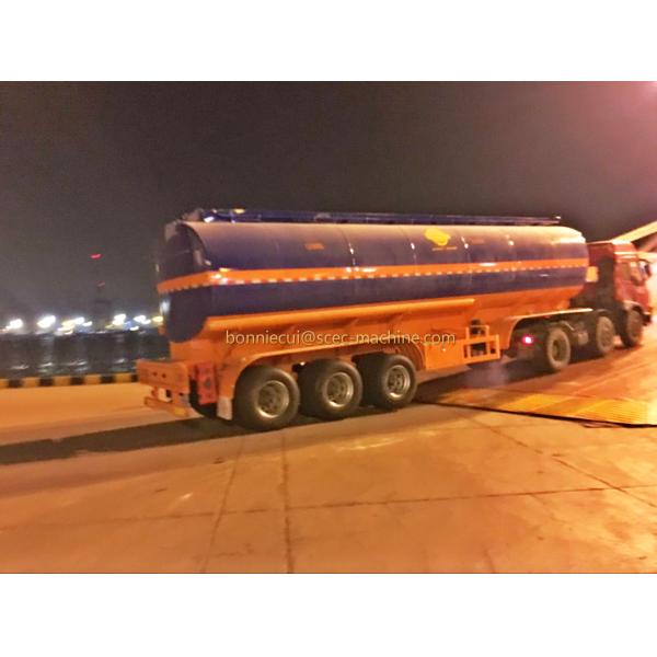 3 Alxe Heavy Duty Semi Trailers Tanker Trailer Dust Material Transportation