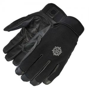 China XS-3XL Mens Leather Roping Gloves Wall Climbing Gloves With Fleece Liner on sale