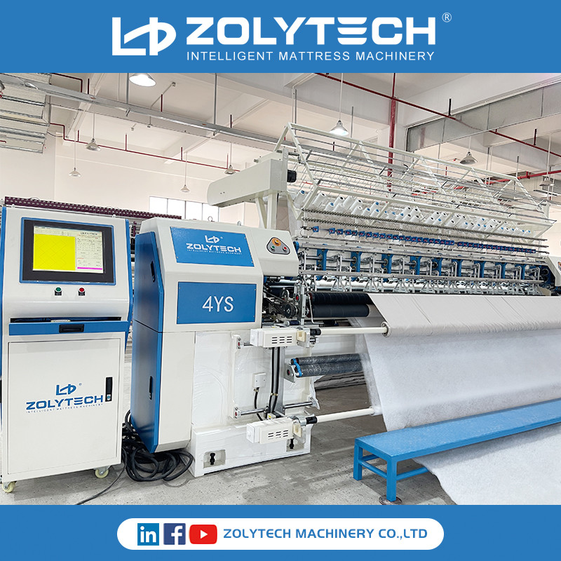 Quality Buy High Quality Lock Stitch Computerized Quilting Machine Continuous Quilting wholesale