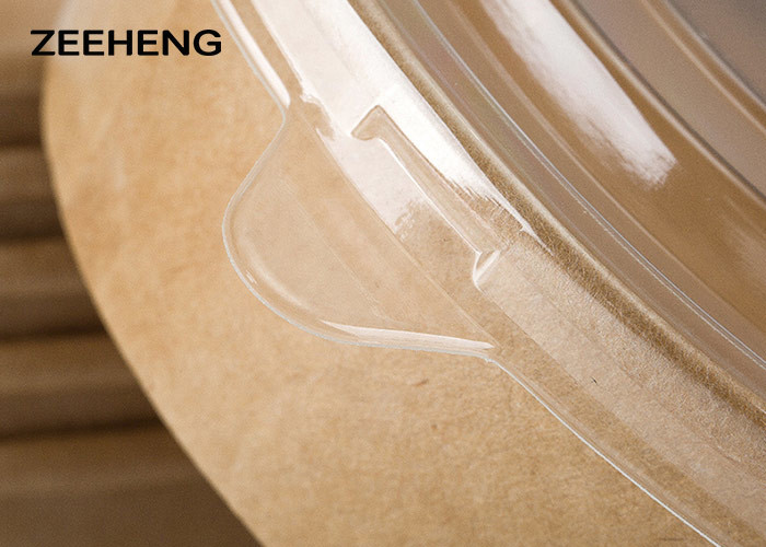Disposable Kraft Paper Bowl For Salad Or Rice
