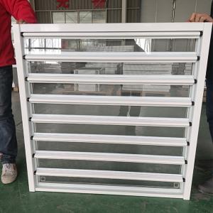 Quality Aluminum Glass Louver Window Adjustable Handle Air Ventilation Shutter wholesale
