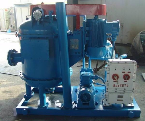 Dewatering Solids Control Equipment , 880RPM 95 Efficiency Vacuum Degasser