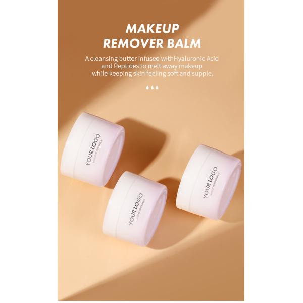 100% Natural Makeup Remover Balm , Deep Cleansing Balm For Eye Makeup