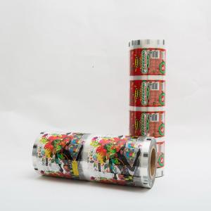1000m Peelable Printed Lidding Film VMPET Plastic Cup Sealing Film