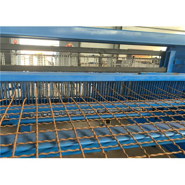 ISO Hydraulic Crimped Wire Machine Weave Curve Mining Wire Screen Mesh