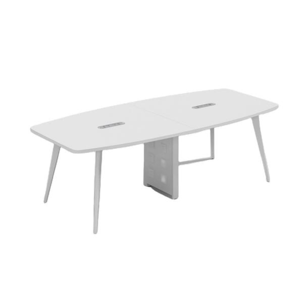 Extendable Reception Room Conference Table with Customizable Design and