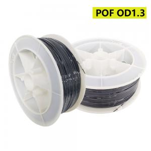 China POF OD1.3 Om1 Om2 PMMA Fiber Optic Cable Coaxial Type Large Aperture Factory Price For Signal Trans/Docrating on sale