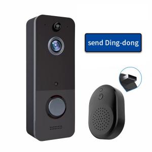 Quality Two Way Audio Wifi Video Doorbell 720P Resolution With Indoor Chime wholesale