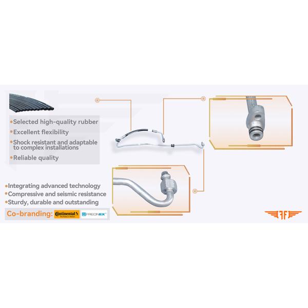 CE410 DAF Truck H-DA-003 Discharge Air Conditioning Pipeline 1744085CF