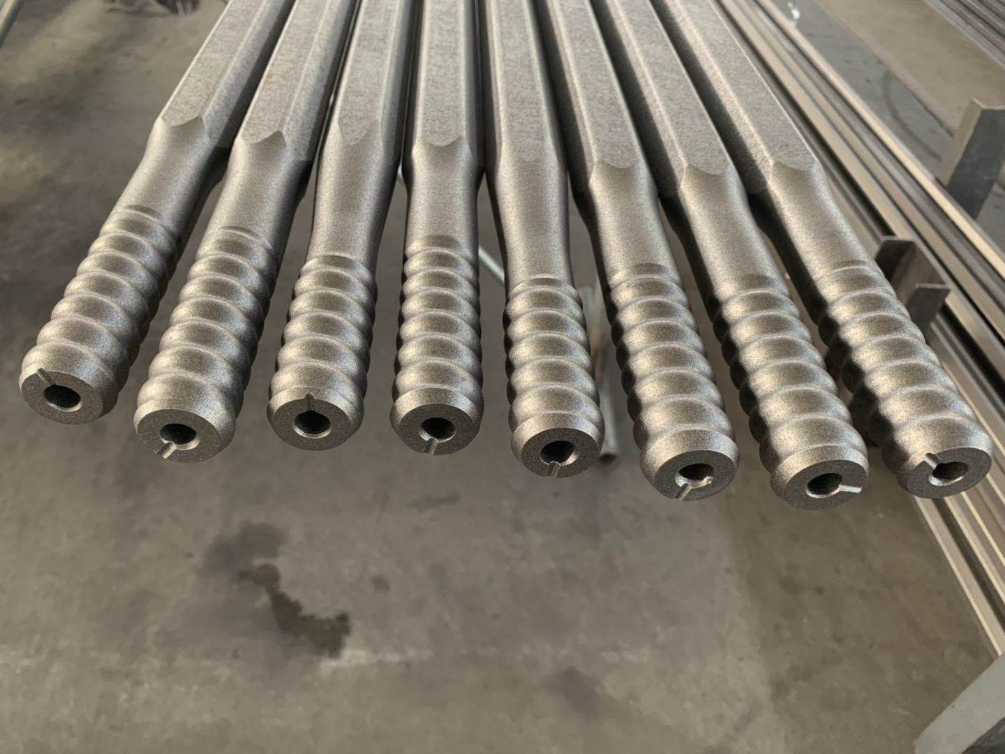 Top Hammer Rock Tools R32 Hex Extension Thread Drill Rod For Mining And Quarrying