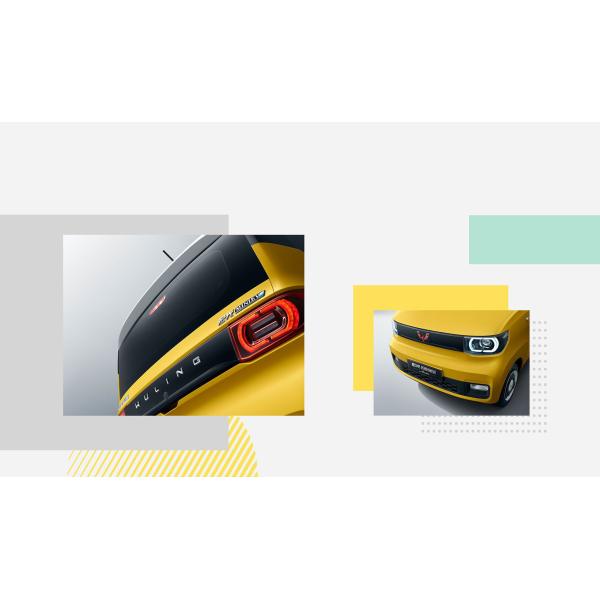 Small Size Electric Car for Adults with Lithium Battery and 1940mm Wheelbase