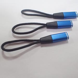 China Sustainable Custom Zipper Puller For Garment / Bag Accessory on sale