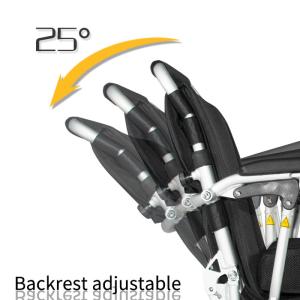 Lithium 36km Multifunction Foldable Electric Wheelchair