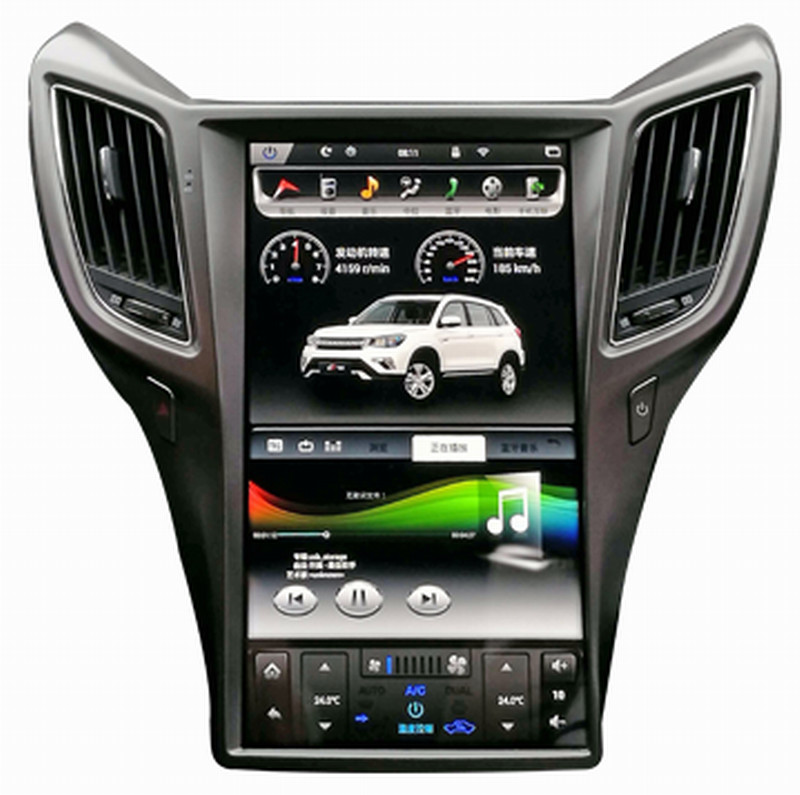 Ouchuangbo 10.4" Vertical Screen Tesla Style 1024*768 Android 6.0 for ChangAn CS75 with 3g wifi AUX audio