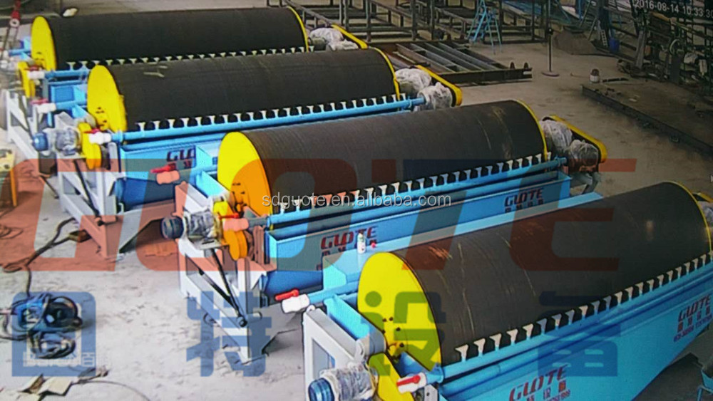 CTB Wet Type Drum Magnetic Separator for Mining Equipment Customers' Requirements