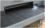 Hydraulic 500kg Guillotine Paper Cutting Machine PLC Control