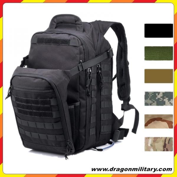 Cheap OEM black Military Tactical Backpack Large Army 3 Day Assault Pack Waterproof Molle Bug Out Bag Backpacks Rucksacks for sale