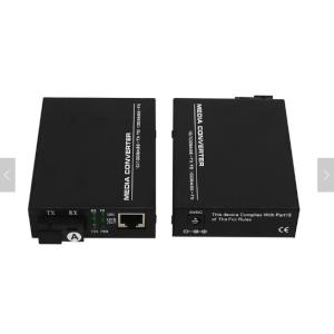 Quality 100M single Fiber Ethernet Media Converter with external power supply wholesale