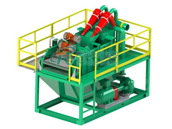 Cheap Hydrocyclone 45KW Mud Tank System , Compact Size Drilling Mud Disposal for sale