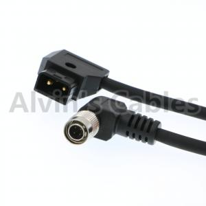 China ANTON BAUER D-Tap to 4 PIN Hirose Right Angle Male Power Cable for Sound Devices on sale