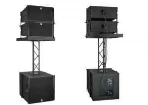 China 10 inch Line Array Active Sound System Neodymium Woofers For Outdoor Show on sale