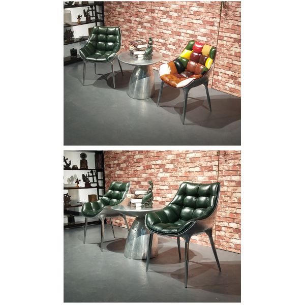 Nidea #8886 For Industrial Retro Aluminum Adjustable Height Egg Chair Lounge Pub Club Home Office Hotel Living Room Luxury