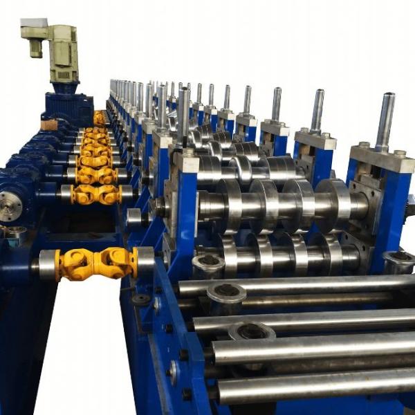 W Beam / Thire Beam Road Barrier Highway Guardrail Forming Machine 10m/Min-20m/min