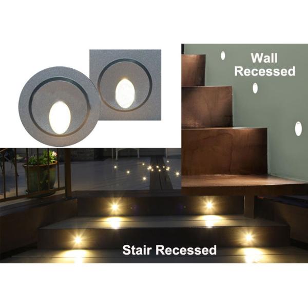 High Power 3 W Mini Recessed LED Wall Lights 3 Years Warranty