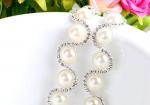 diamond fancy cup chain Pearl chain wedding dress rhinestone chain accessory