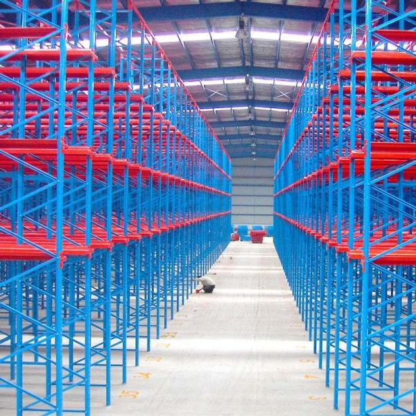 Technical diagram of Drive In Rack components