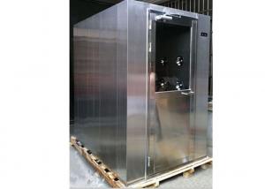 China Stianless Steel 304/ SUS 304 Portable Air Shower Room With  Electric Panel Control on sale