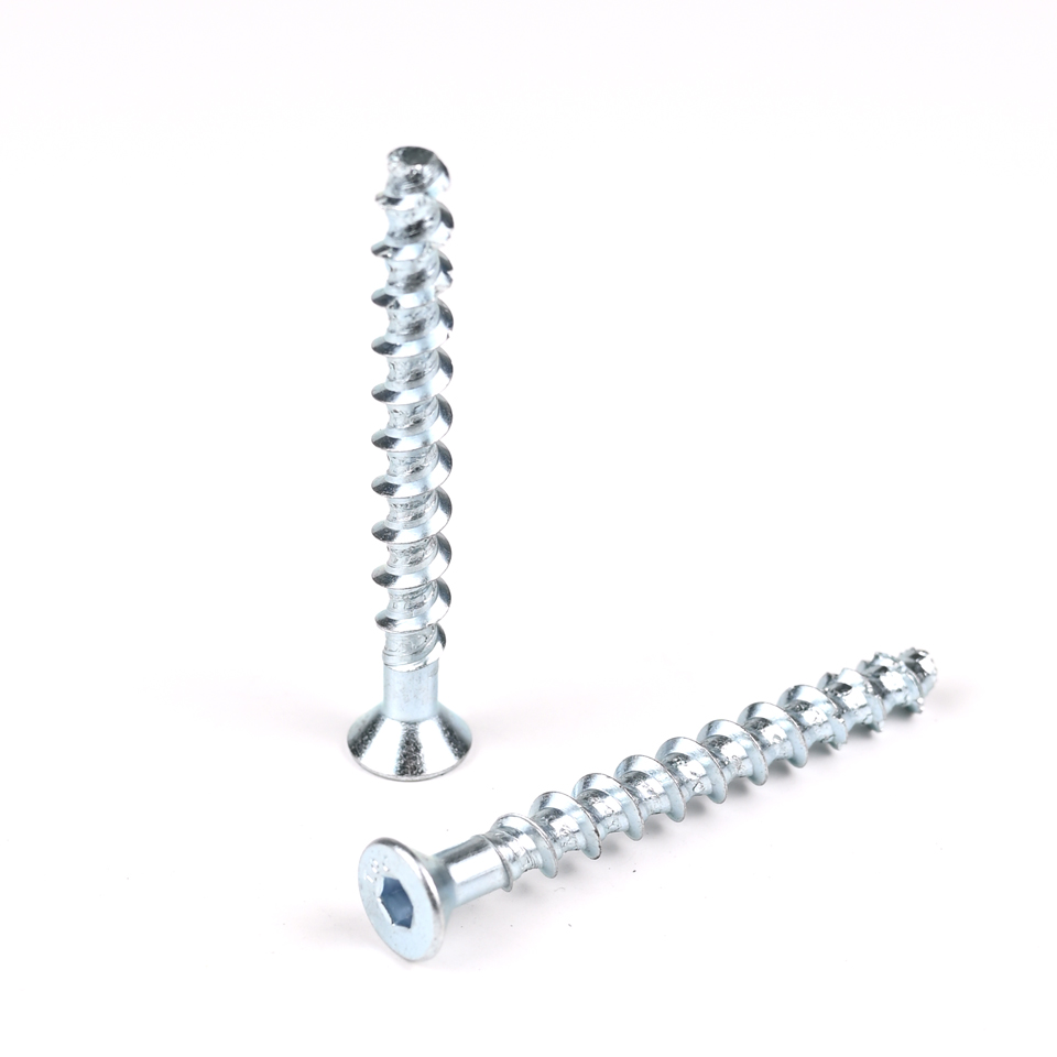 Long-lasting Installation 75mm M6 Concrete Anchor Bolt with Plain Finish