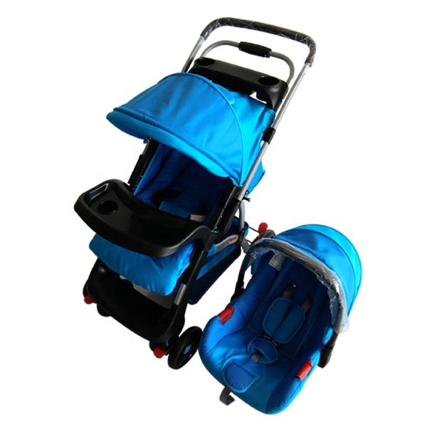 Oxford Stainless Steel Custom Lightweight Baby Stroller 6 Wheels 0-36 Months