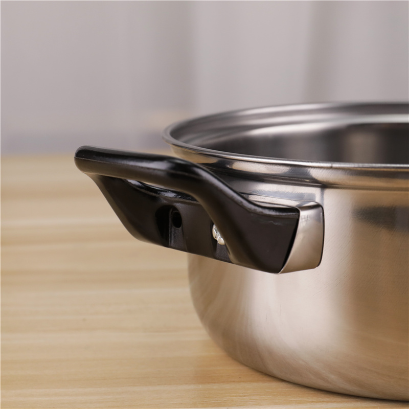 Restaurant Kitchen Stainless Steel Cookware Set Classic Design Style