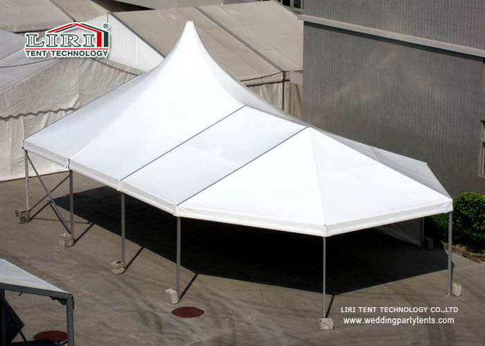 White High Peak Tents Wind Resistant , Custom Party Dome Tent