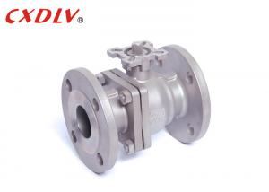 Quality JIS 20K 2PC Cast Steel Ball Valve ISO5211 Direct Mounting Pad for Motor wholesale