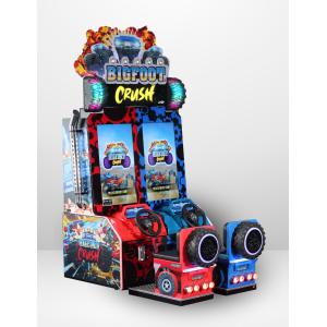 Dual Players Bigfoot Crush Action Packed Monster Truck Racing Game For Kids